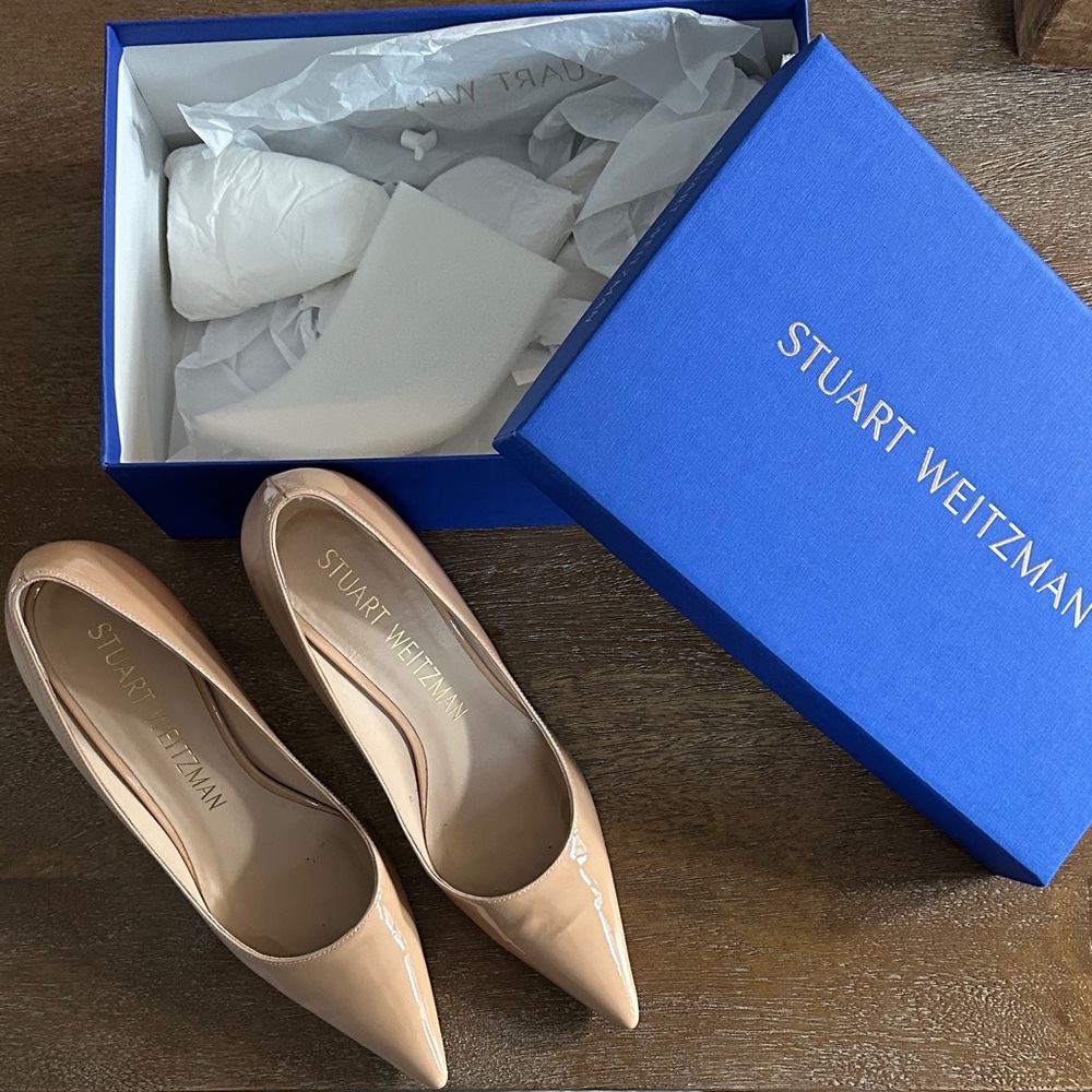 Stuart Weitzman Beige Heels